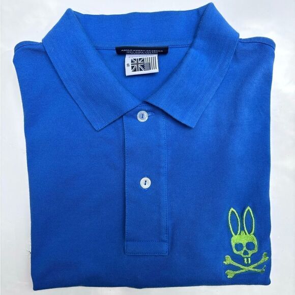 Psycho Bunny Large Bunny Polo Size 8 - Picture 1 of 5